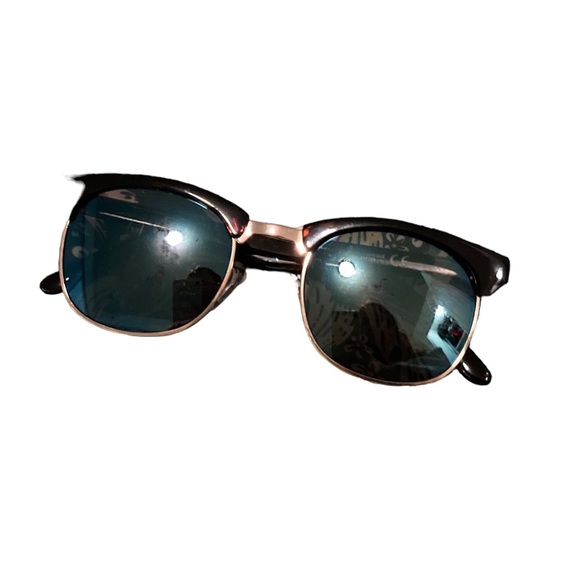 Retro mirrored tortoiseshell sunglasses - Picture 1 of 3